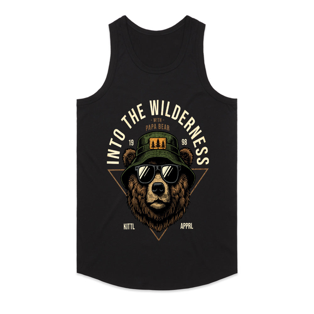 Papa Bear: Into the Wilderness Explorer Tee