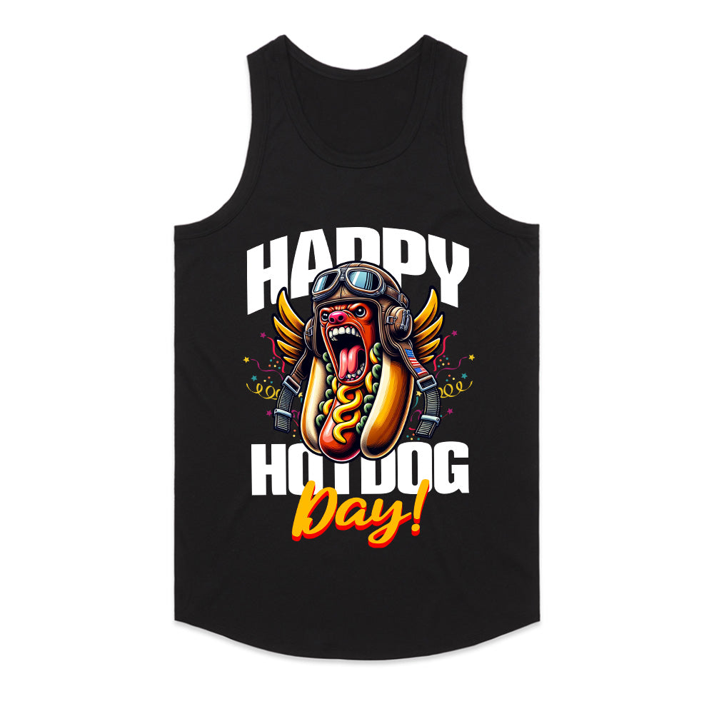 Epic Frank: Happy Hot Dog Day Celebration Tee