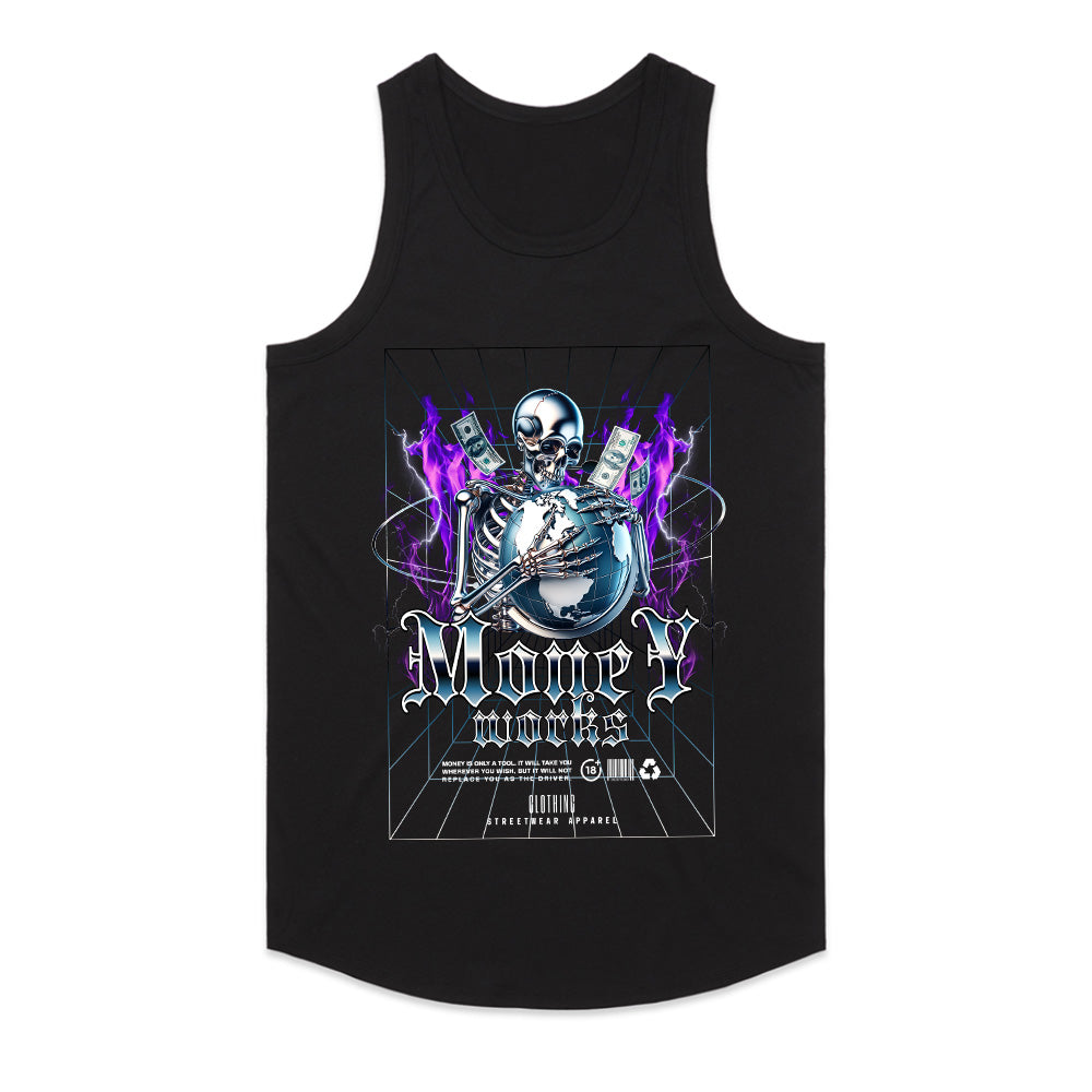 Money Works “Grim Hustler” Tee