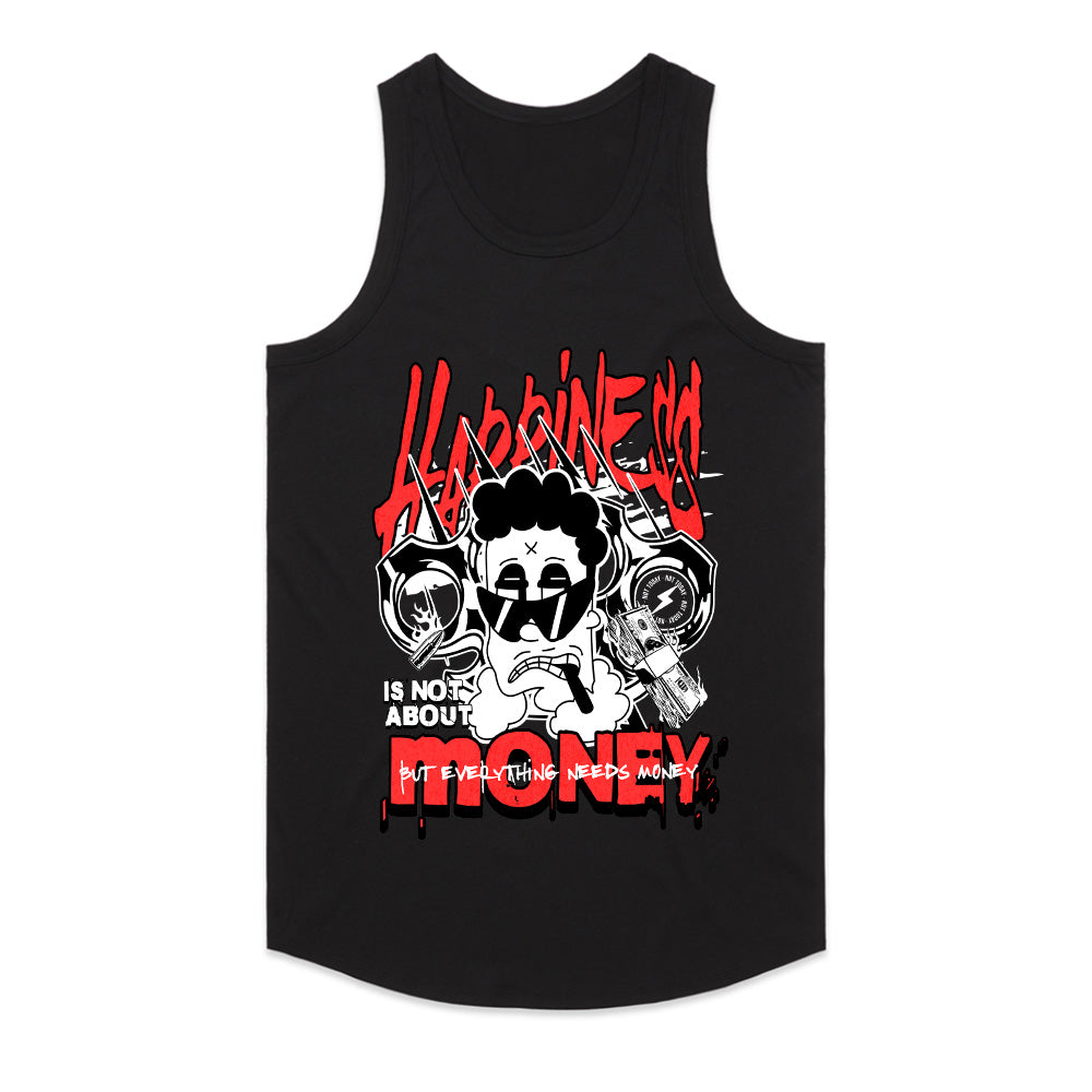 Street Cash “Happiness vs. Money” Tee