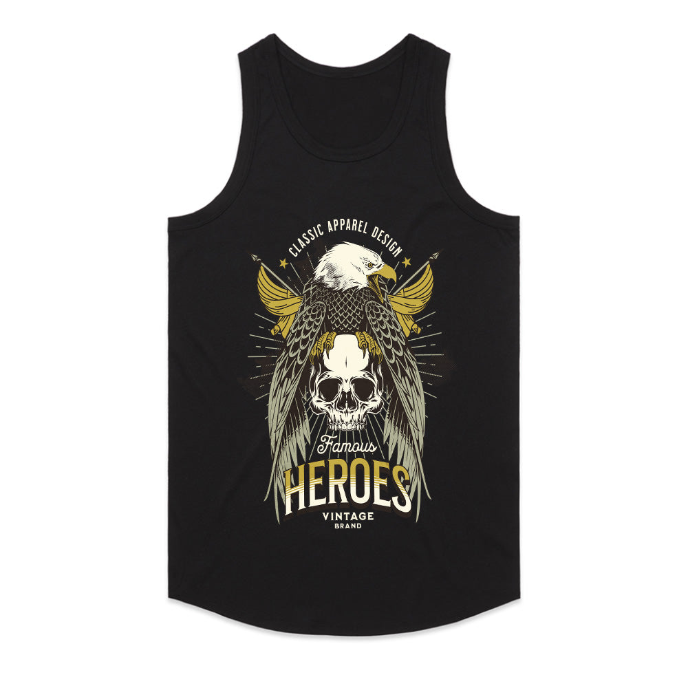 Eagle’s Valor: Famous Heroes Vintage Tee