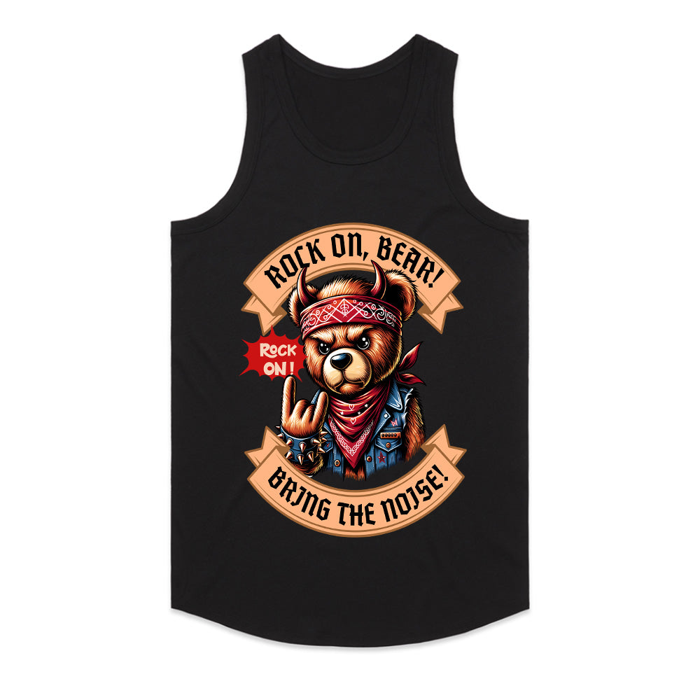 Rock On Bear: Rebel Riffmaster Tee