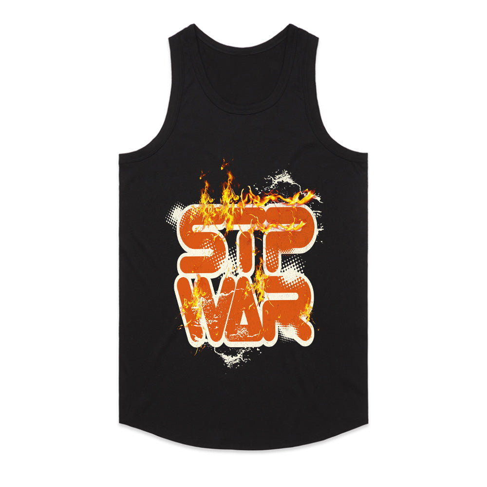 Ignite Peace: Stop War Flame Tee