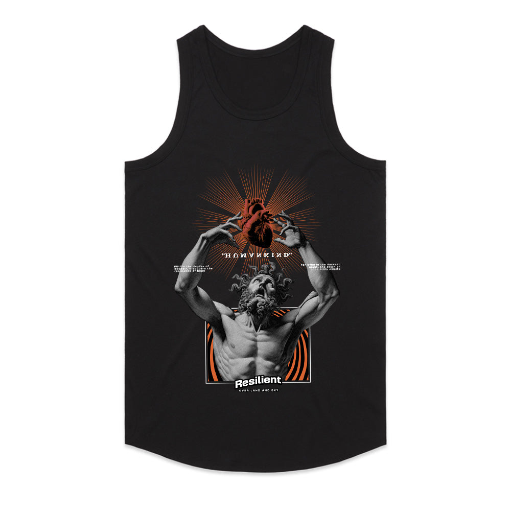 Heart of Titans: Resilient Mankind Tee