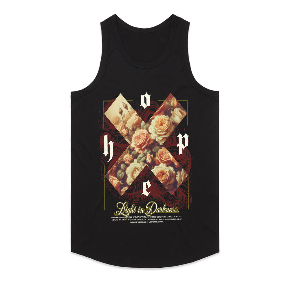 Floral Cross: Light in Darkness Hope Tee