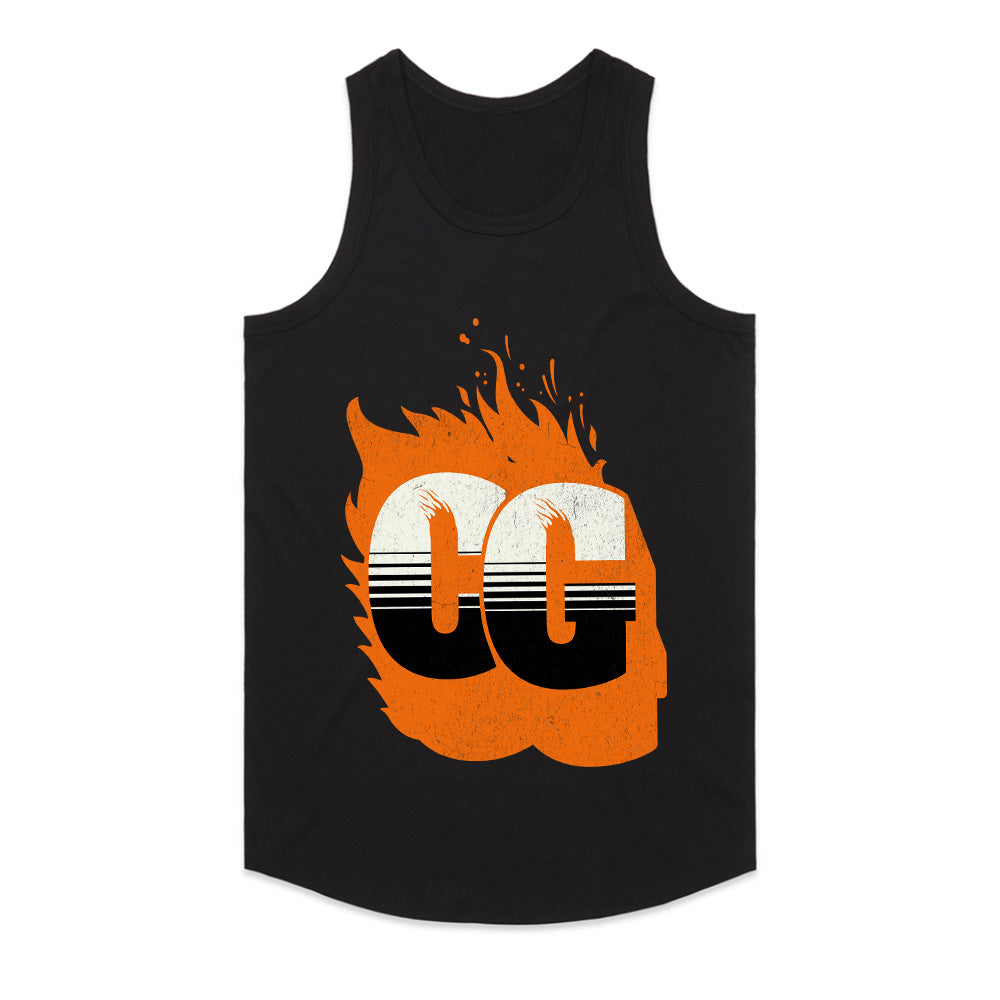 Inferno Drive: CG Flame Logo Tee