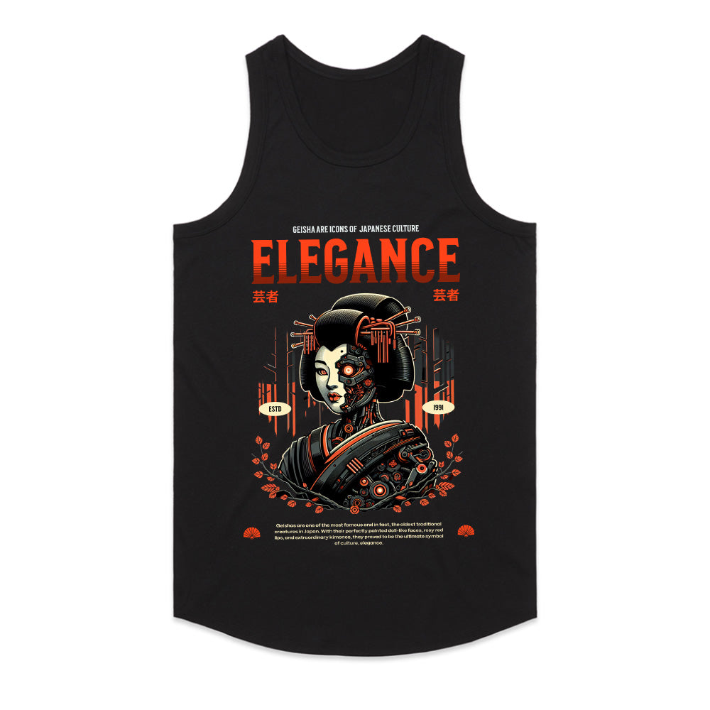 Cyber Geisha Elegance Tee