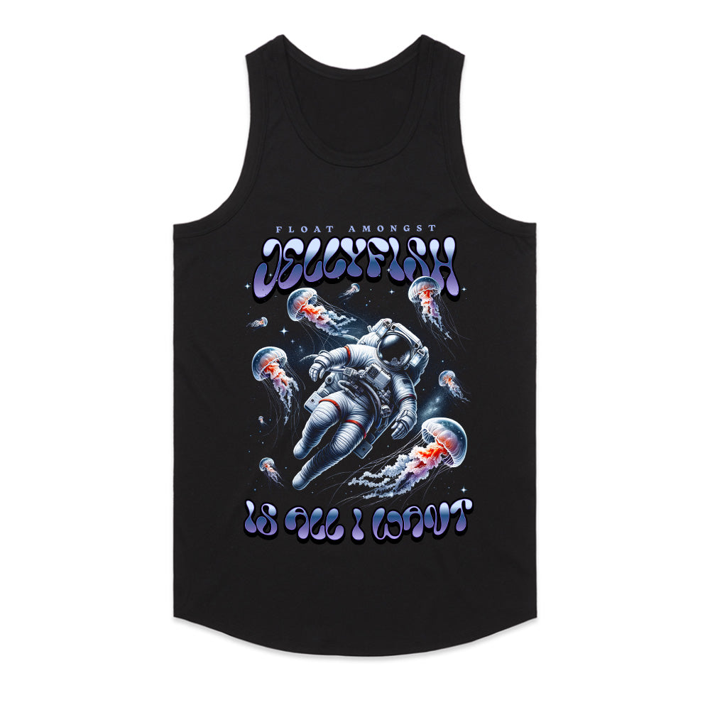 Cosmic Drift Jellyfish Tee
