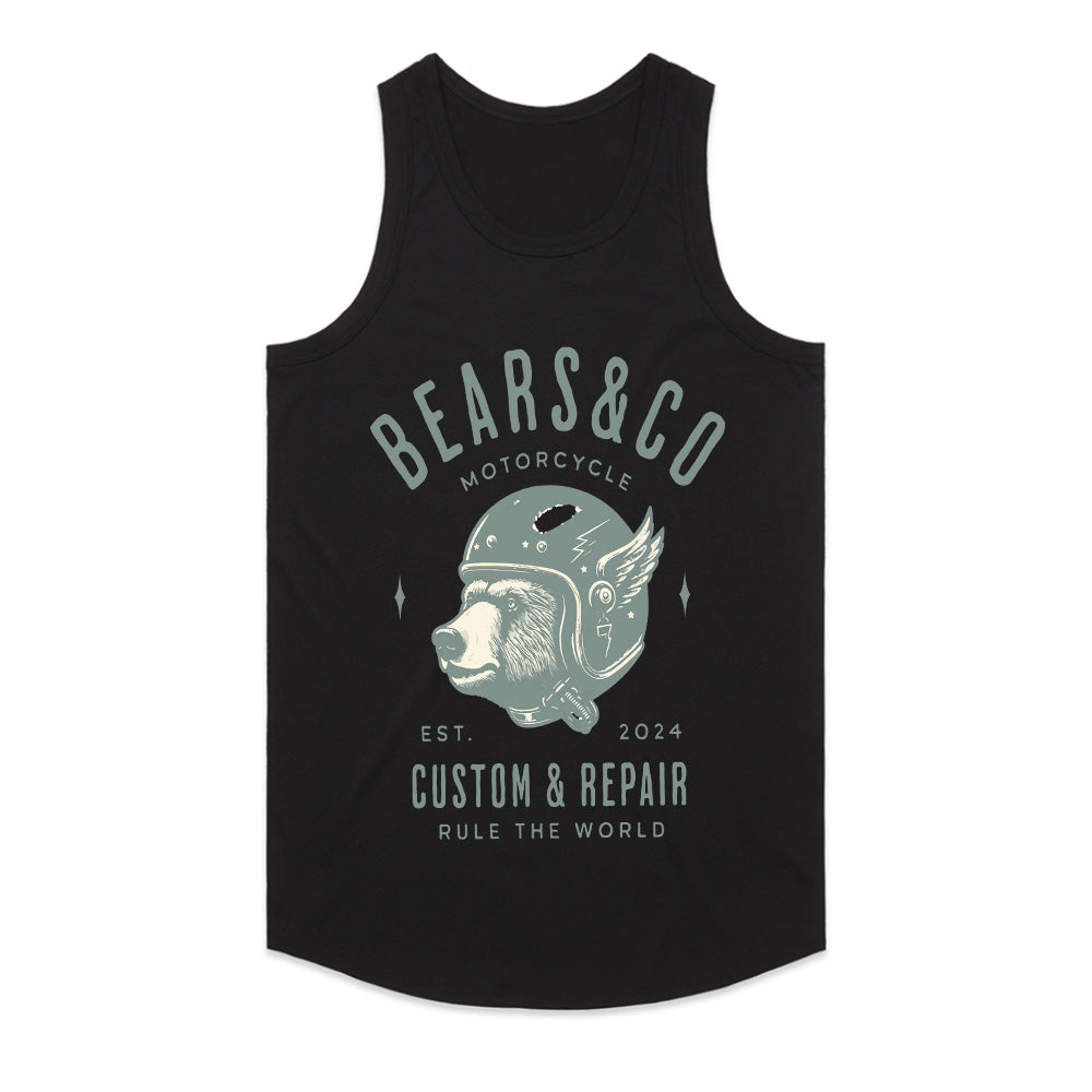 BEARS & CO: Ride & Rule Motorcycle Tee