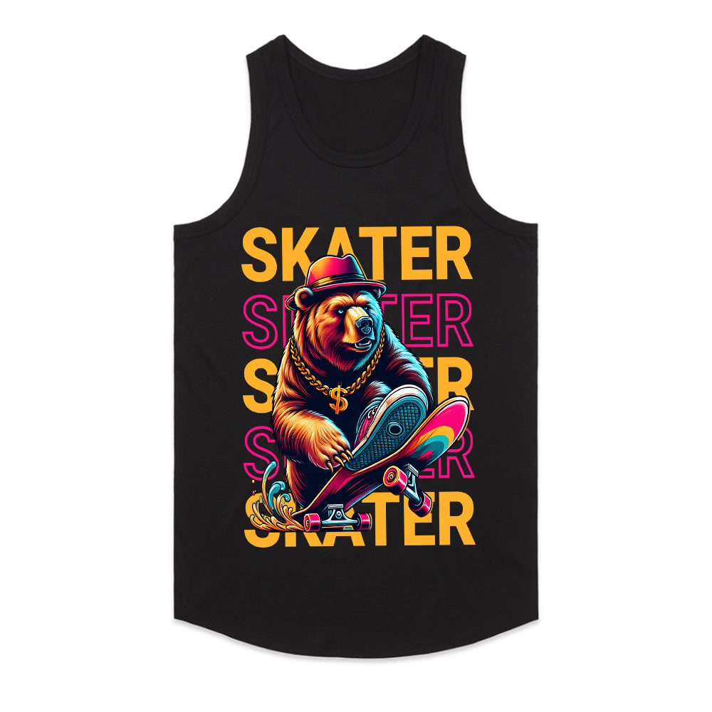 Urban Shredder: Skater Bear Street Style Tee