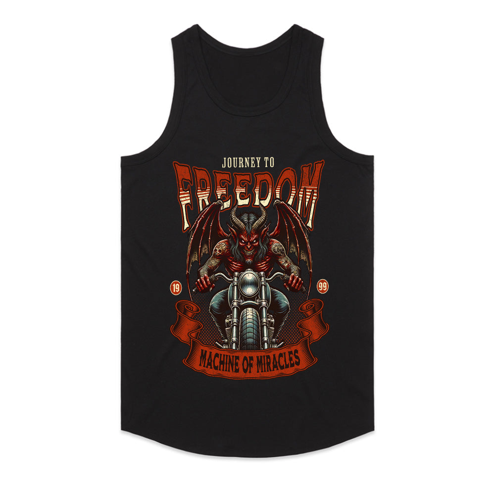 Journey to Freedom – Demon Rider Machine of Miracles T-Shirt