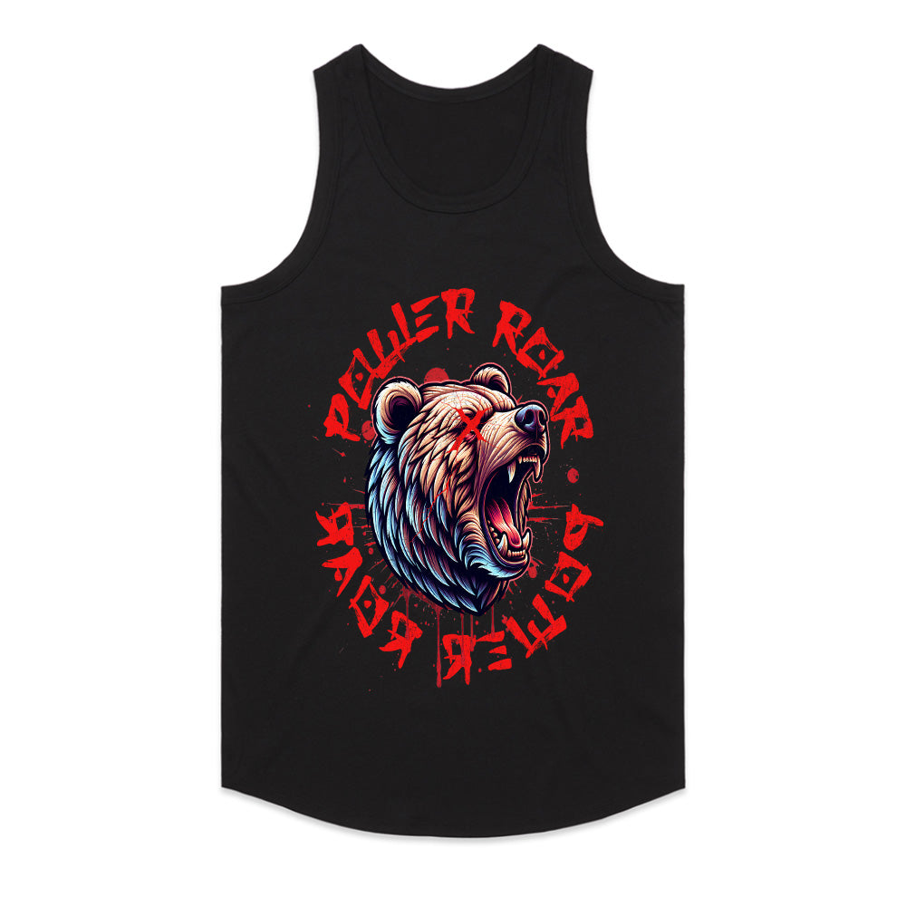 Primal Power Roar: Unleashed Bear Spirit Tee