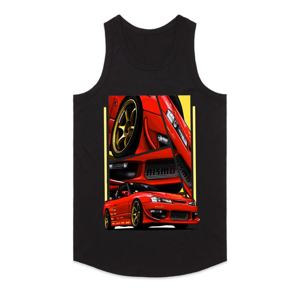 Nissan Silvia S13: Red Drift Masterpiece