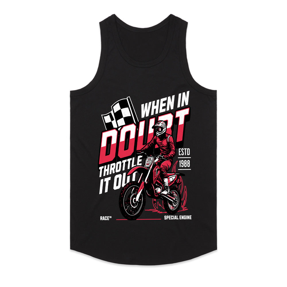Full Throttle Fury: When in Doubt Racer Tee