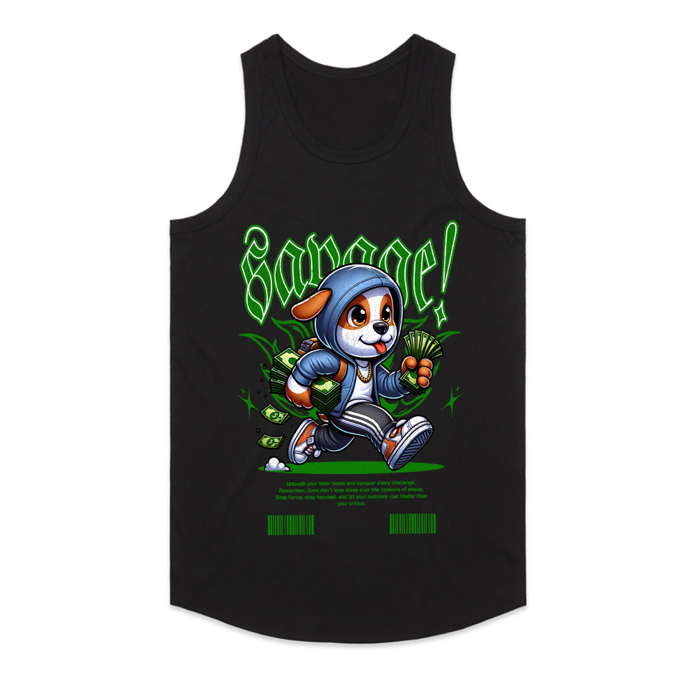 Savage Pup Hustle: Streetwise Money Runner Tee