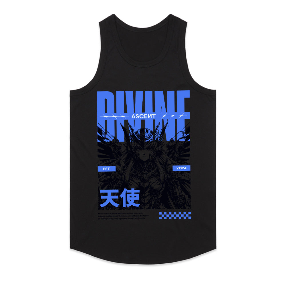 Divine Ascent: Neon Angelic Street Tee