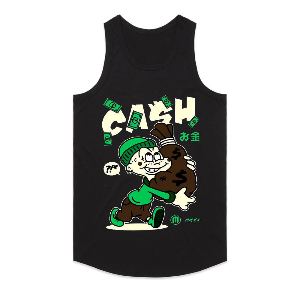 Cash Craze: Retro Heist Hustle Tee