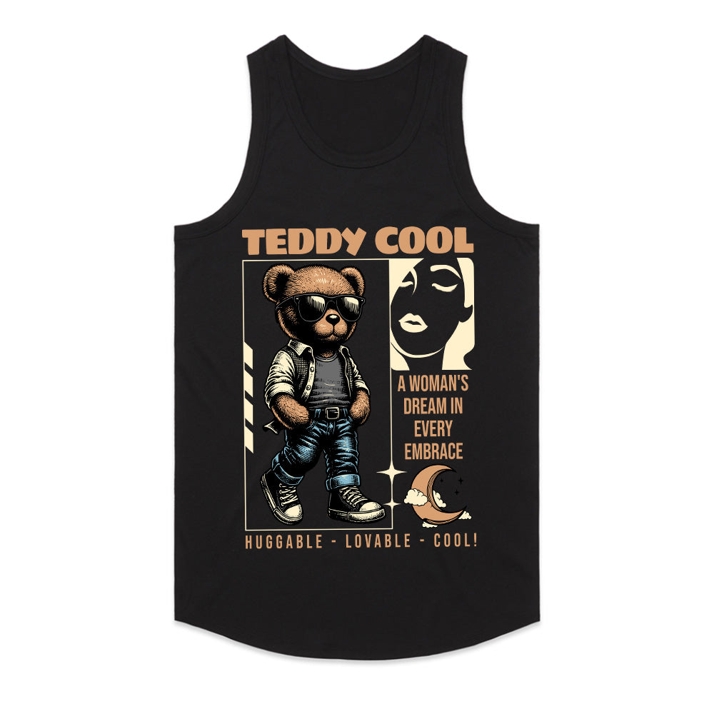 Suave Snuggler: Teddy Cool Romance Tee