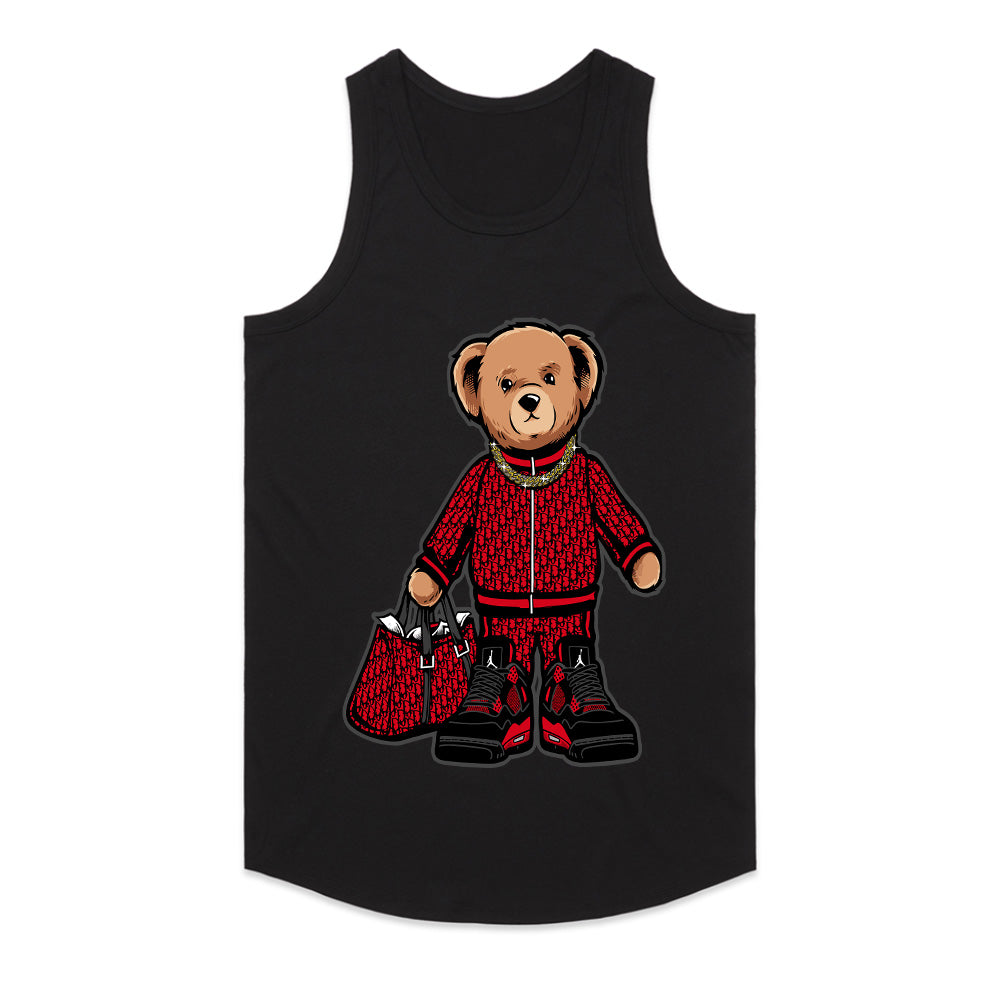 Uptown Flex: Luxe Bear Streetwear Tee