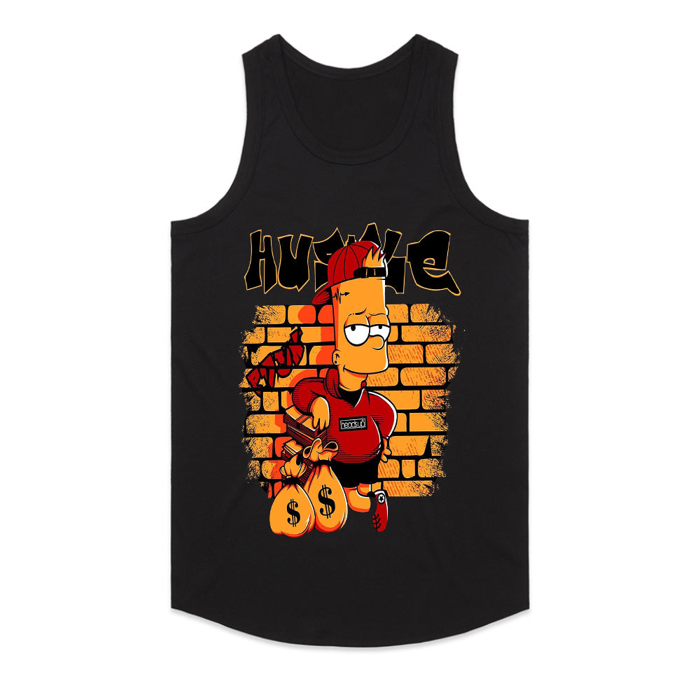 Streetwise Mischief: Hustle Bart Tee