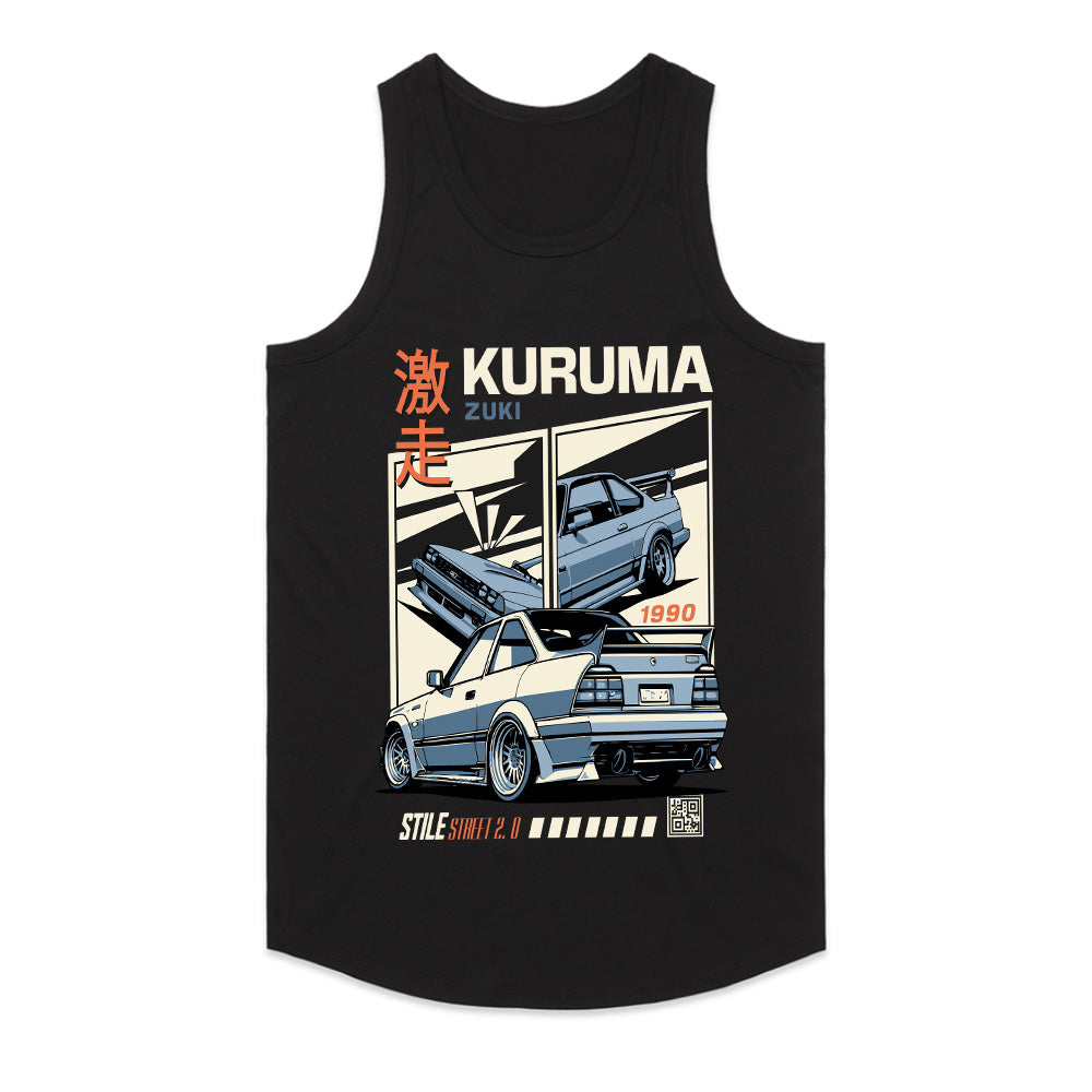 Kuruma Zuki: Retro Street Drift Tee
