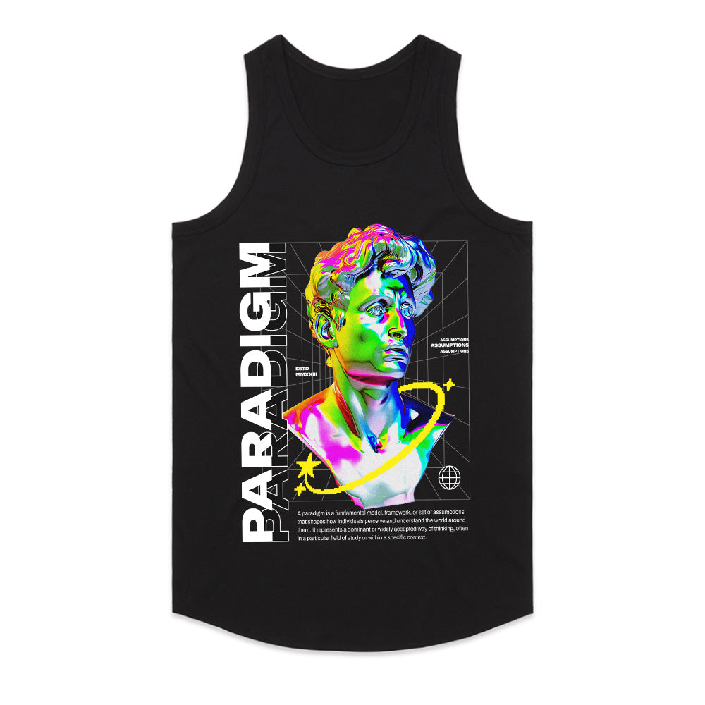 Paradigm Shift: Neo-Classical Cyber Art Tee