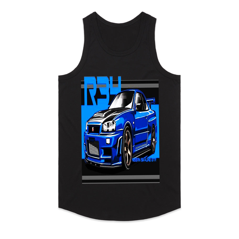 R34 Skyline Godzilla: Midnight Blue Edition
