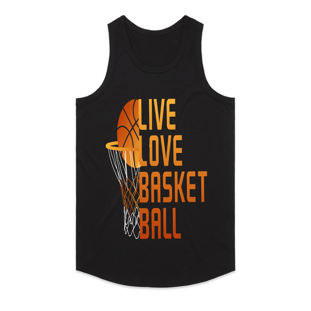 Hoop Dreams: Live Love Basketball Tee