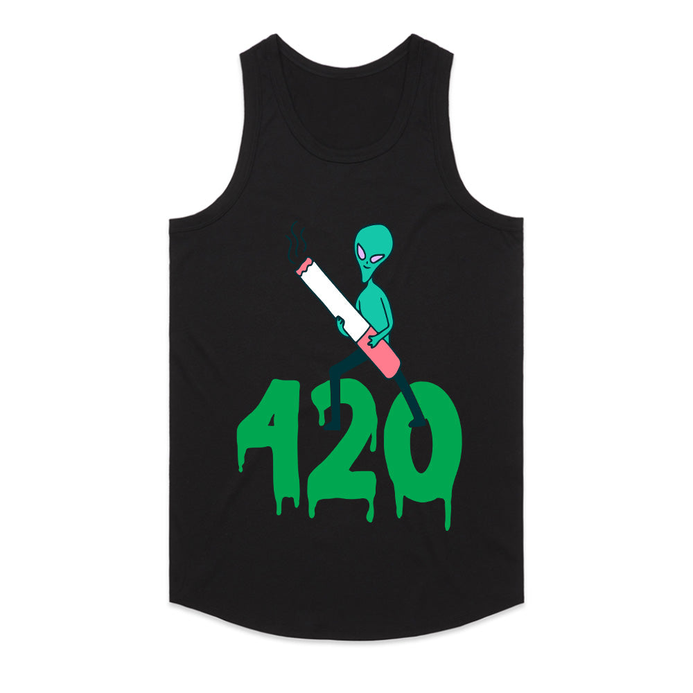 Cosmic High: Alien 420 Trip Tee