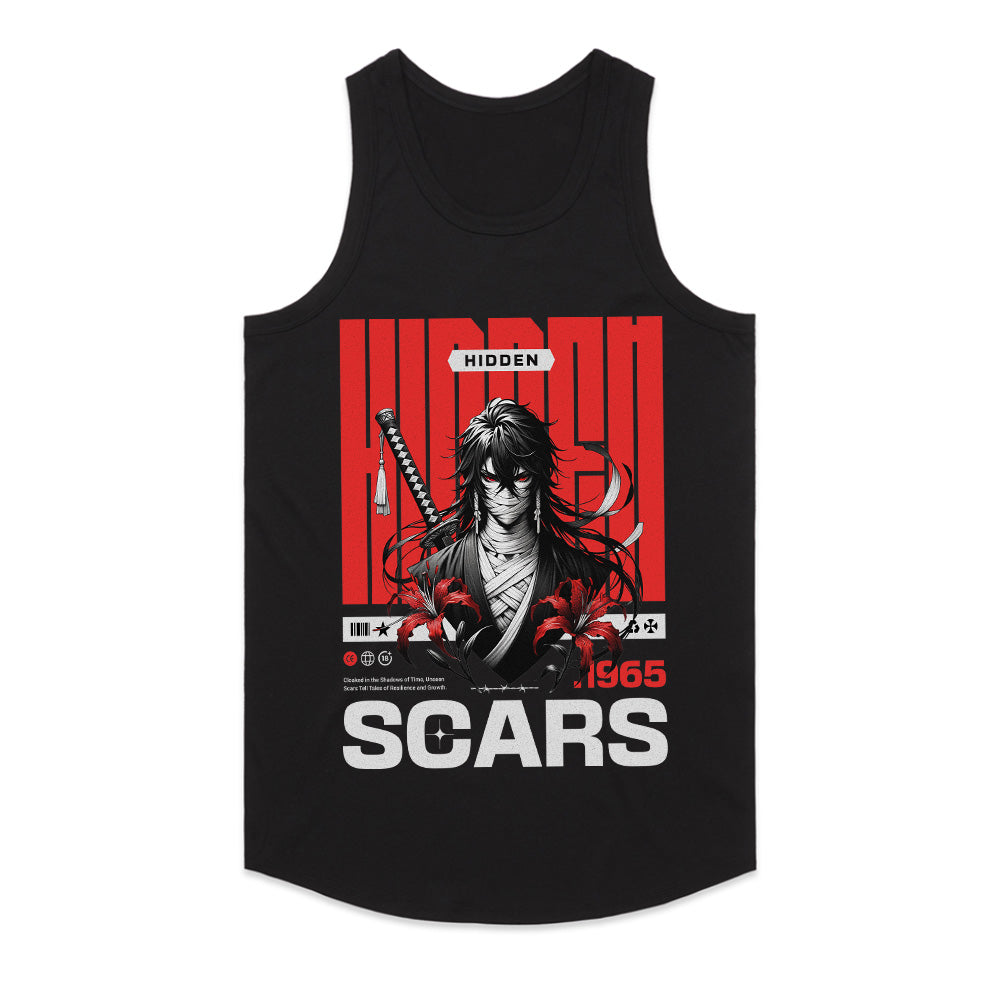 Hidden Scars: The Crimson Ronin Tee