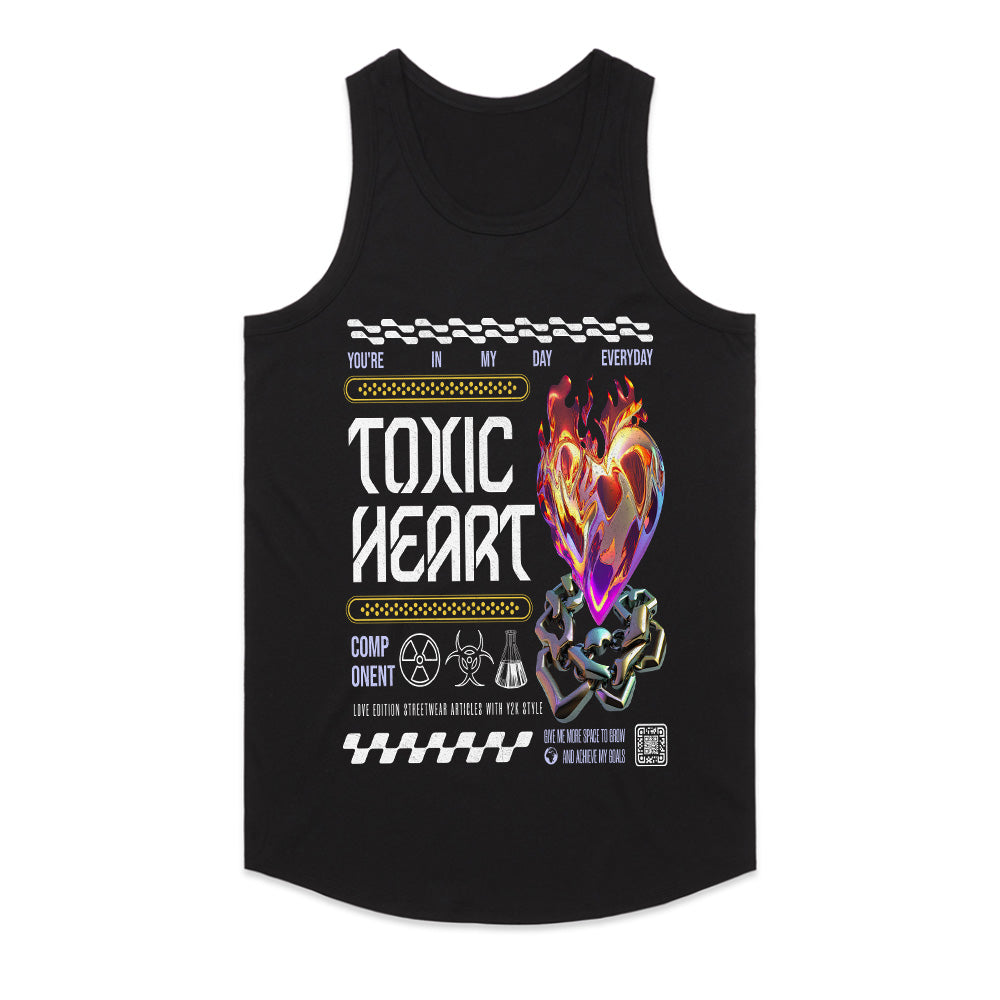 Toxic Heart – Love in Chains Y2K Tee