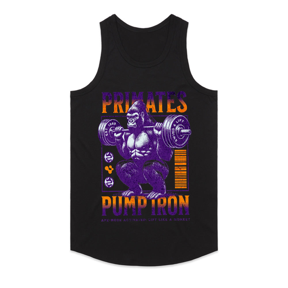 Ape Mode: Primates Pump Iron Tee