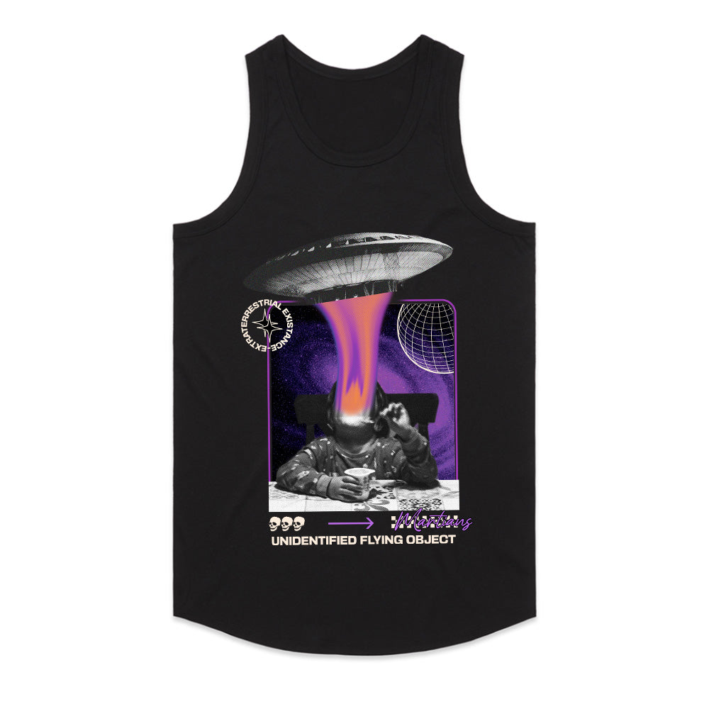 Mindbeam Encounter: UFO Abduction Aesthetic Tee