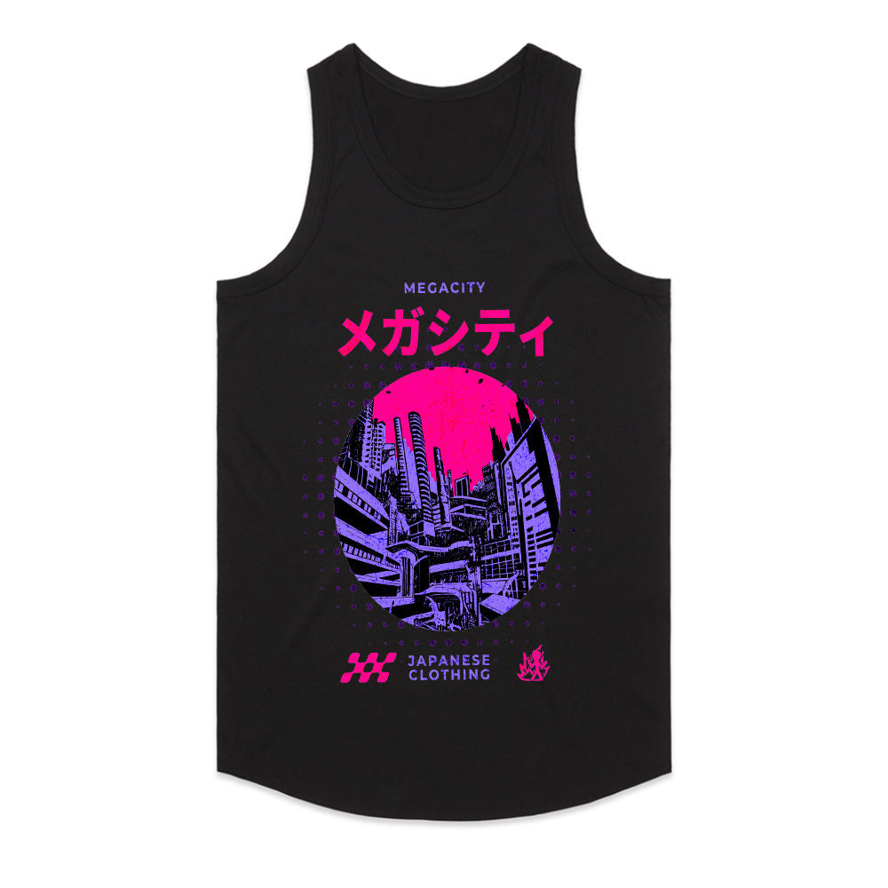 Neon Skyline – Tokyo Megacity Tee