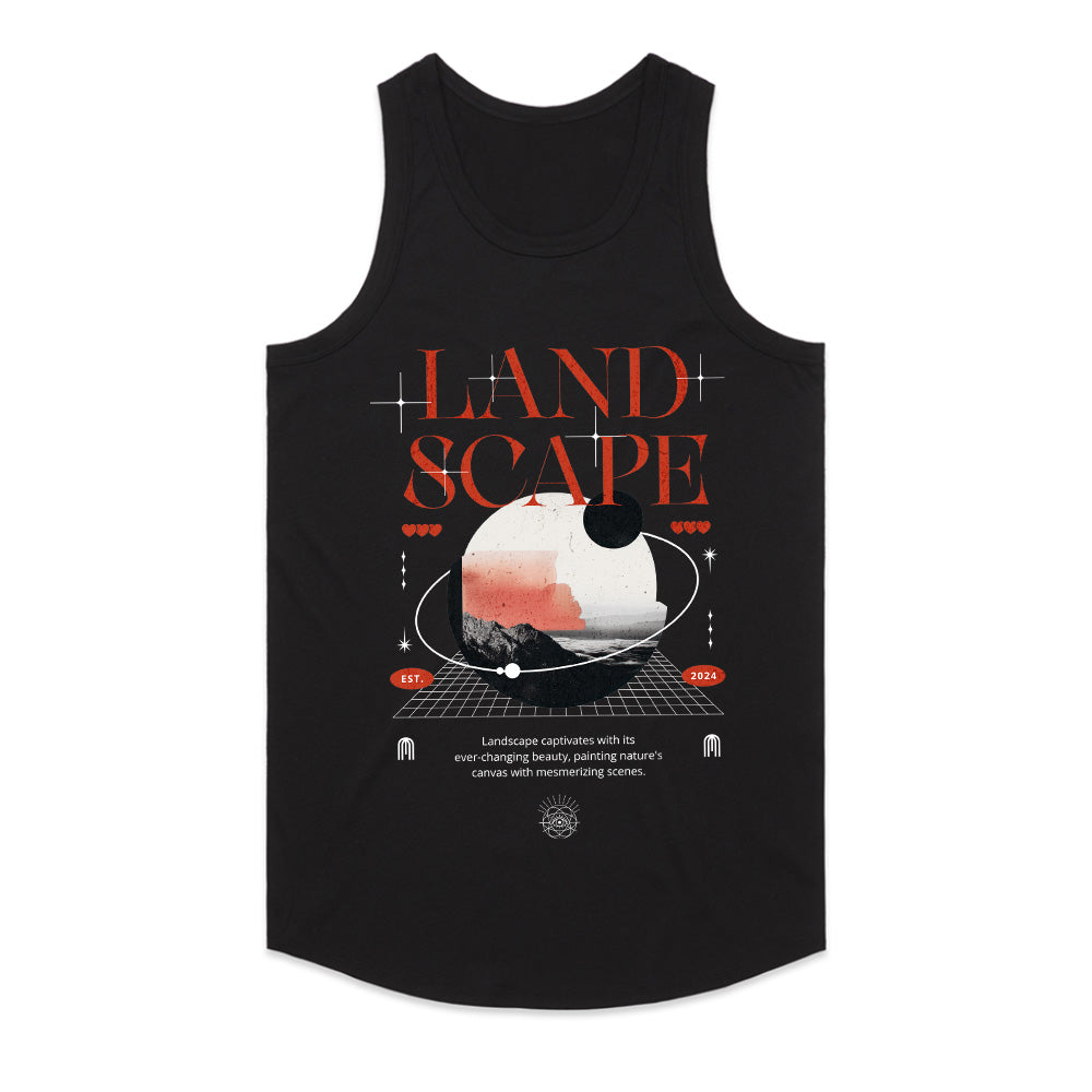 TerraNova Drift – Abstract Landscape Tee