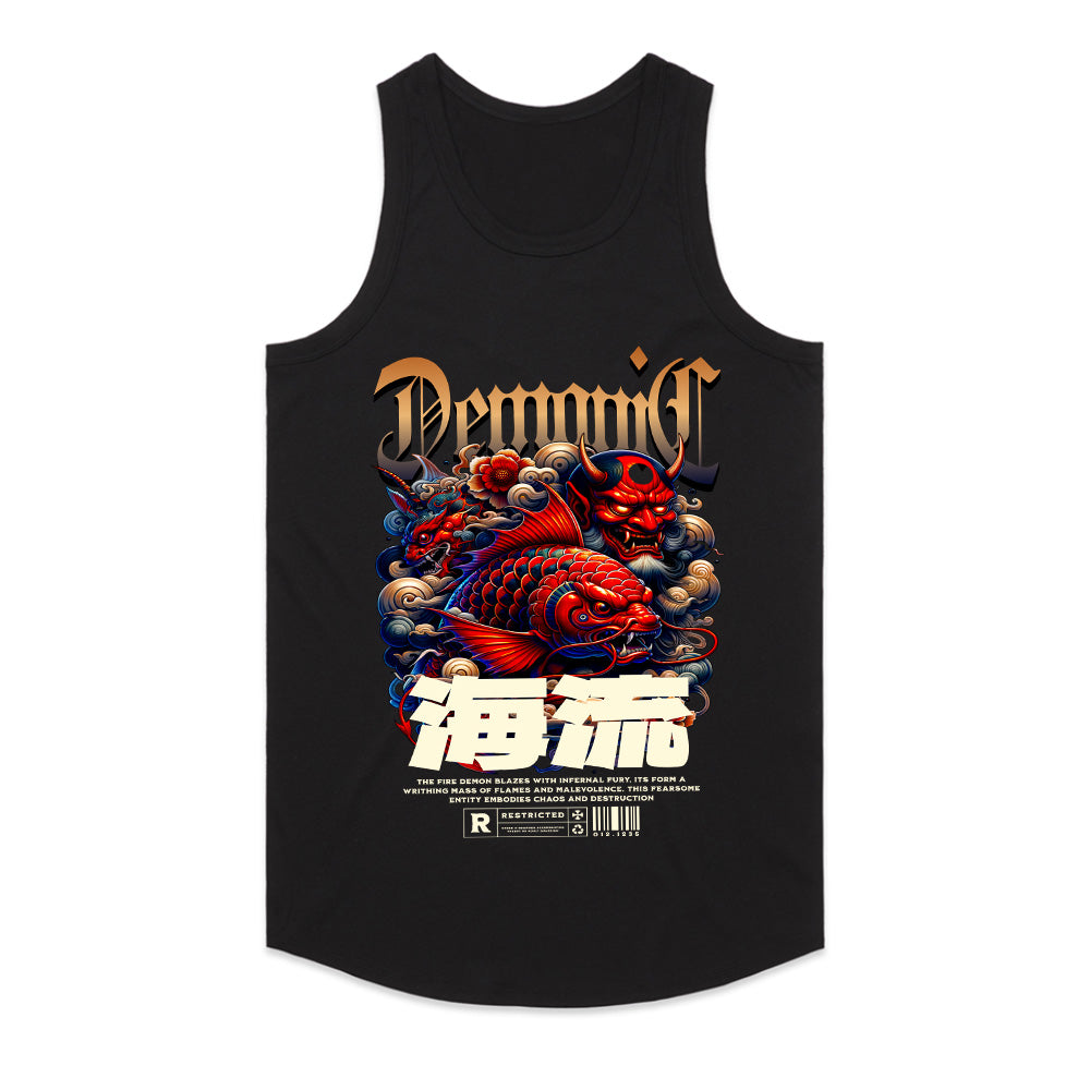 Demonic Tide: Infernal Koi Rebellion Tee