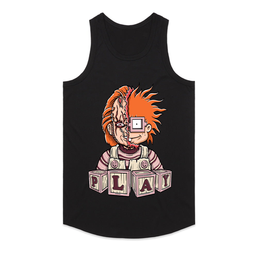 Playtime Paradox – Dual Horror Tee