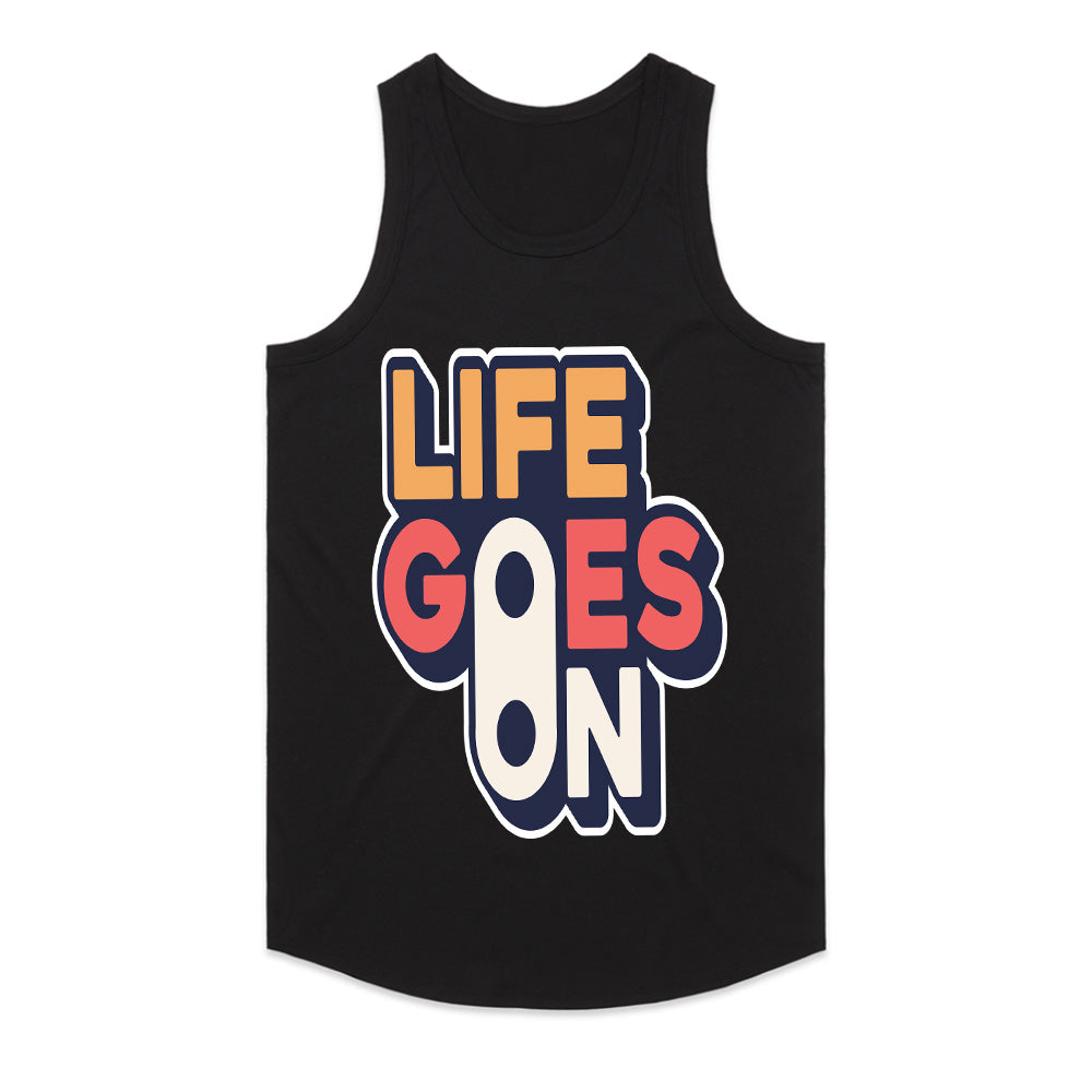 Life Goes On: Retro Positivity Tee