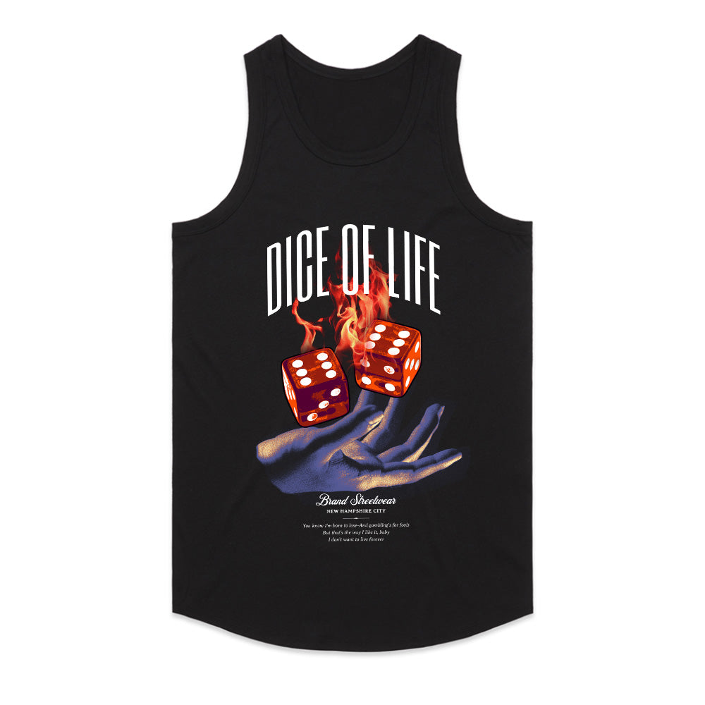 Dice of Life: Fire & Fate Tee
