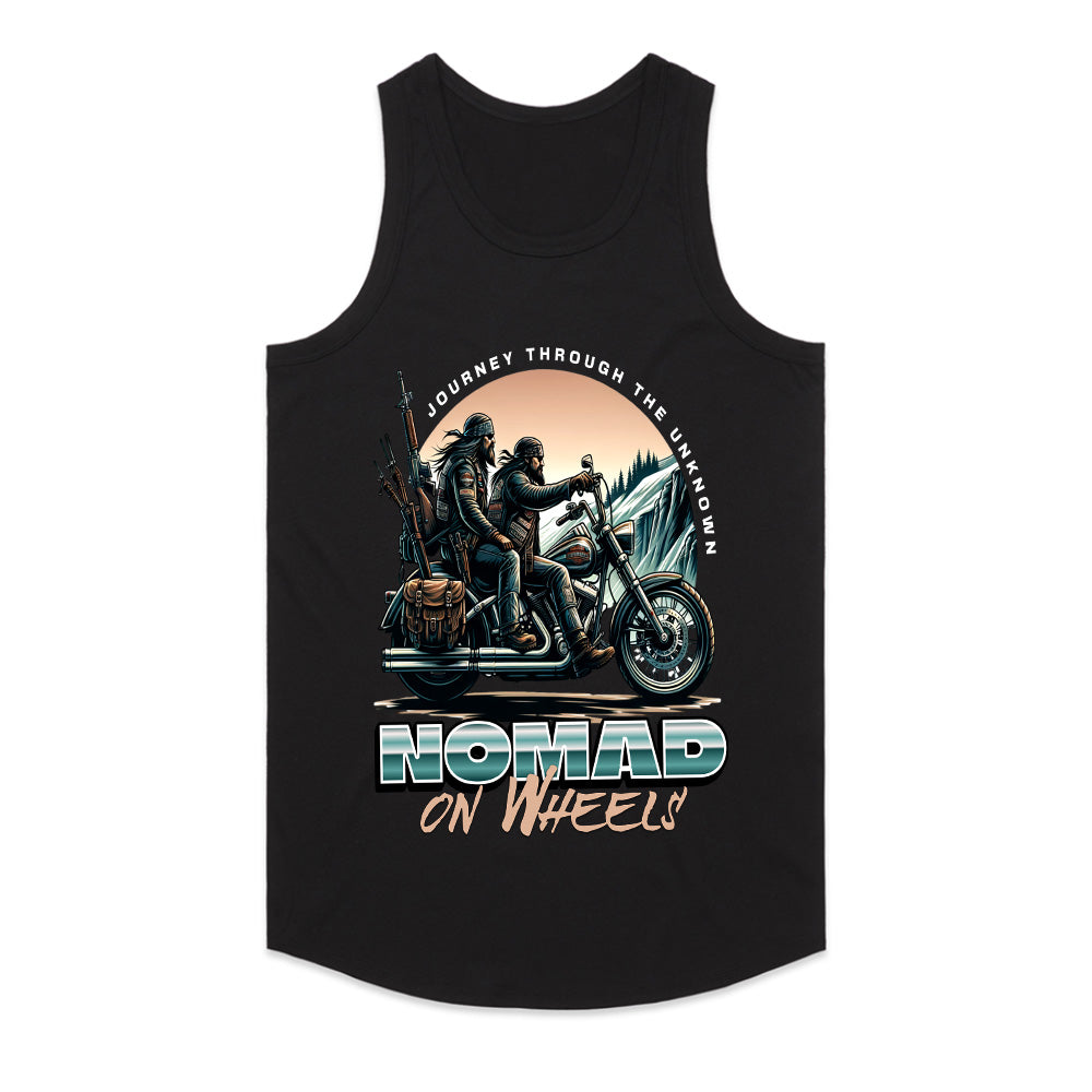 Nomad on Wheels: Journey Through the Unknown Tee