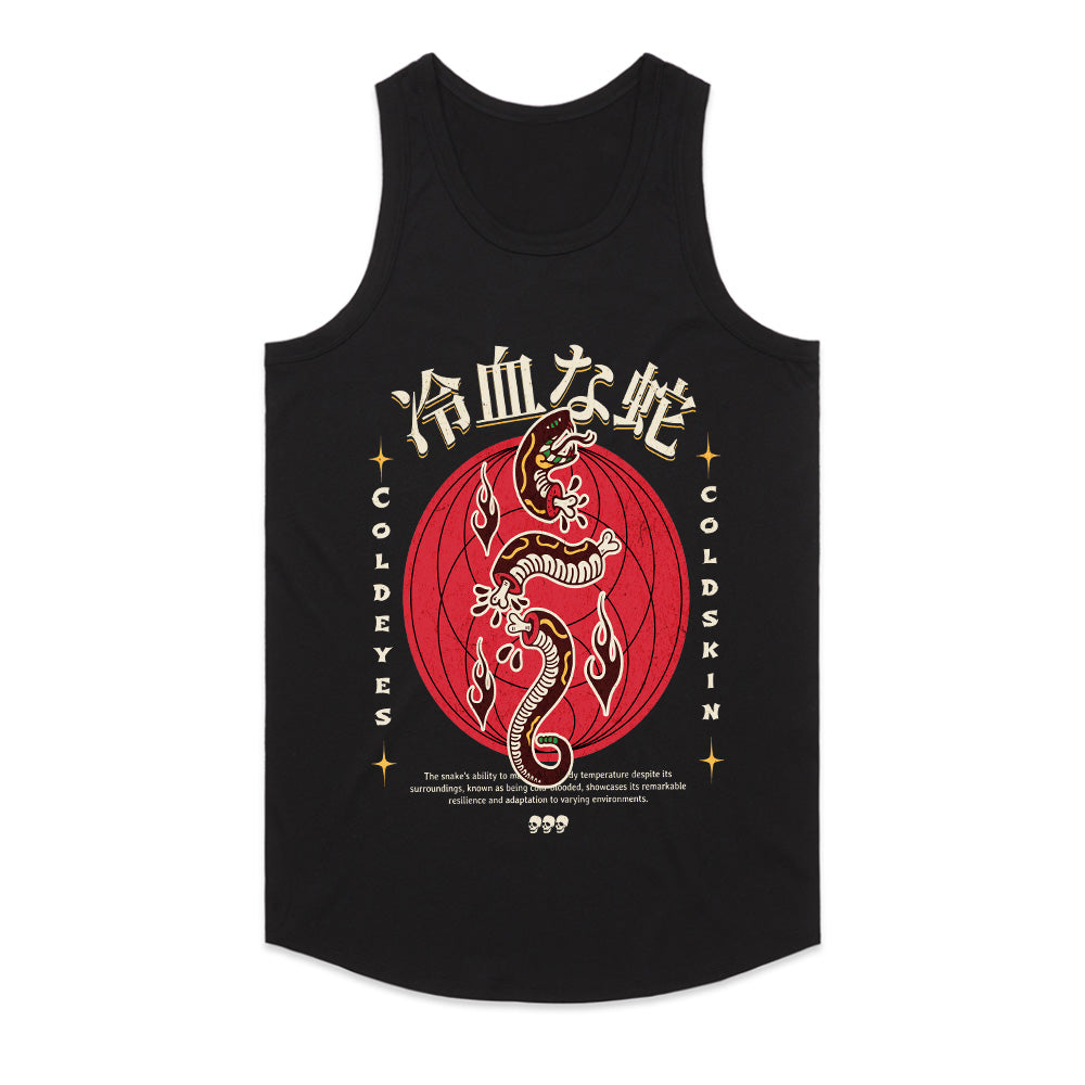 Cold Eyes, Cold Skin: Serpent Spirit Tee