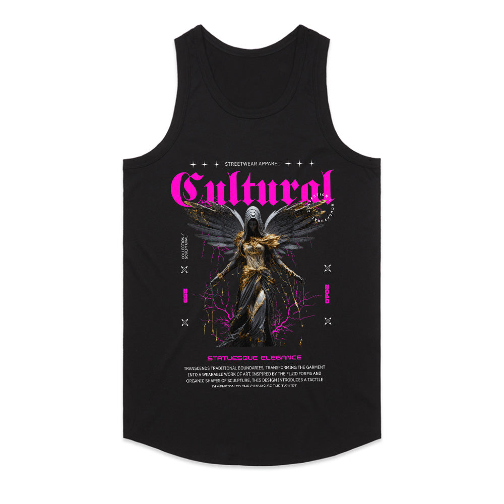 Cultural Guardian: Statuesque Streetwear Tee