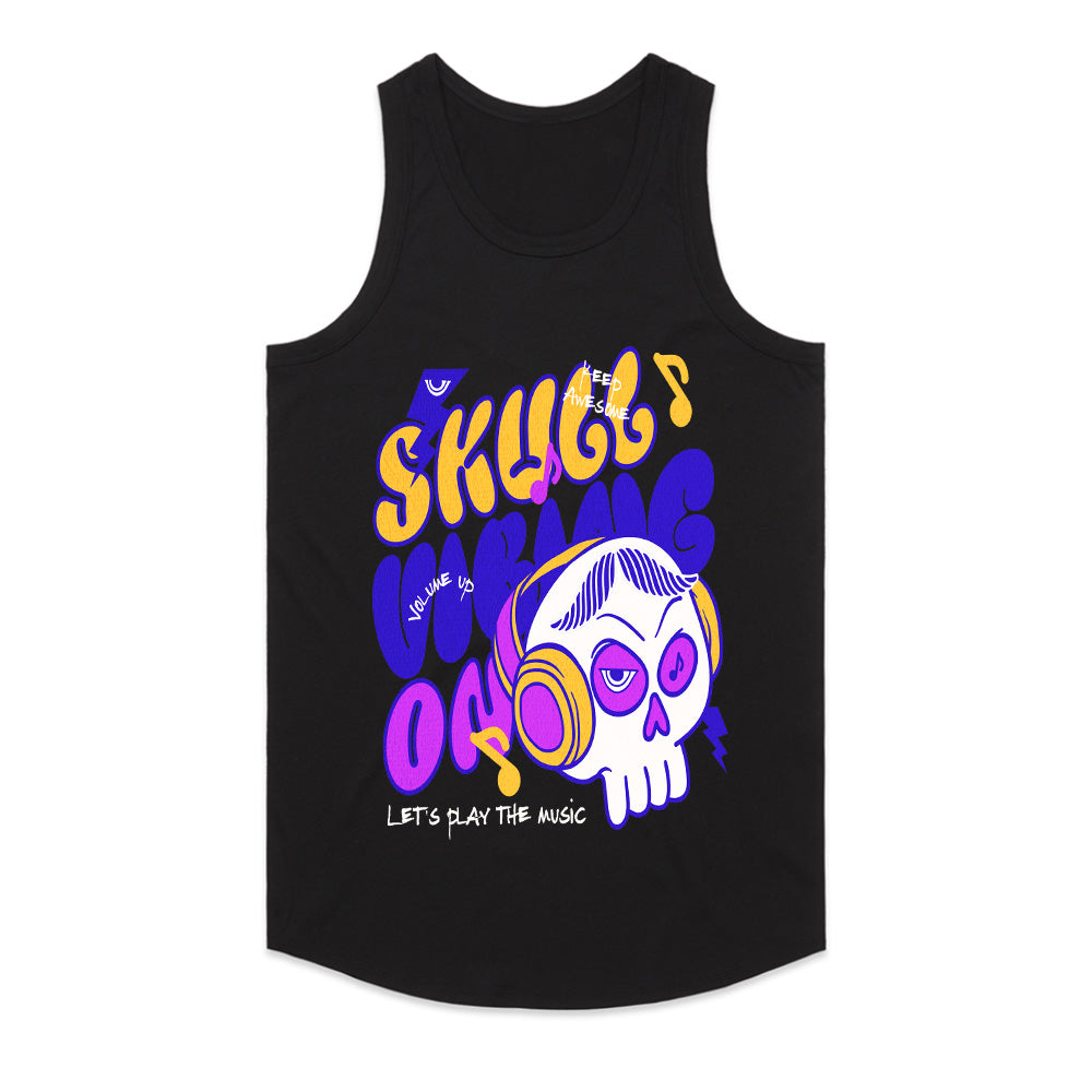 Volume Up: Skull Vibe Music Tee
