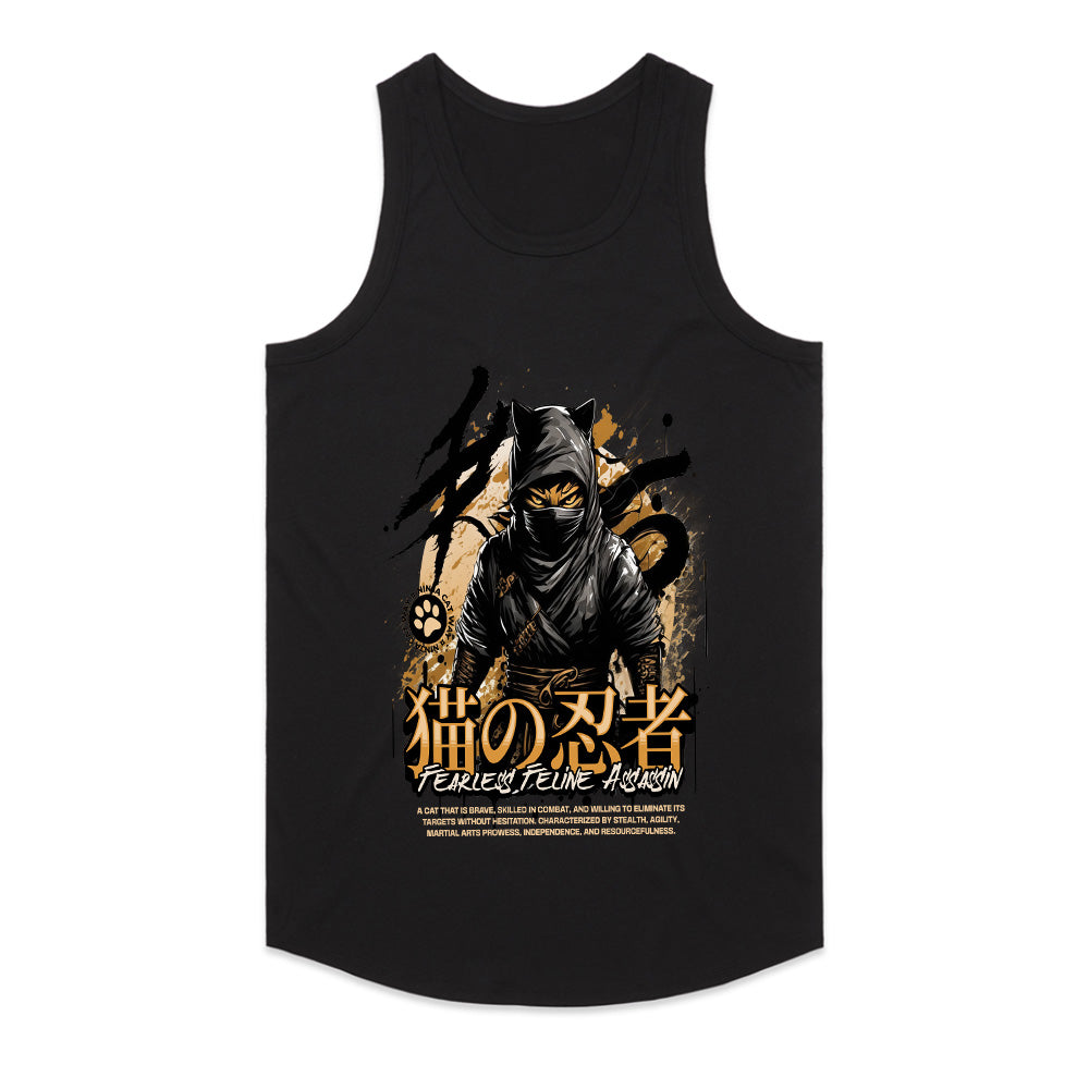 Shadow Prowler Tee – “Fearless Feline Assassin” Limited Edition