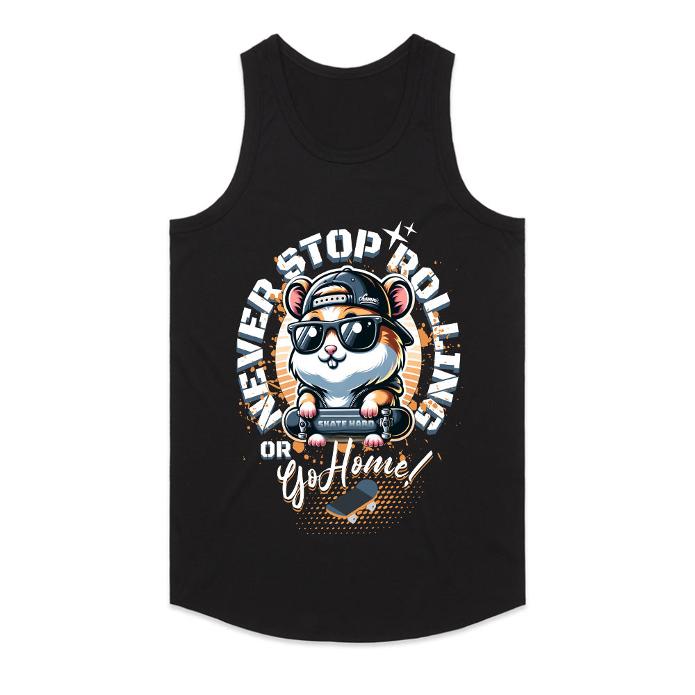 Rad Rodent: Never Stop Rolling Tee