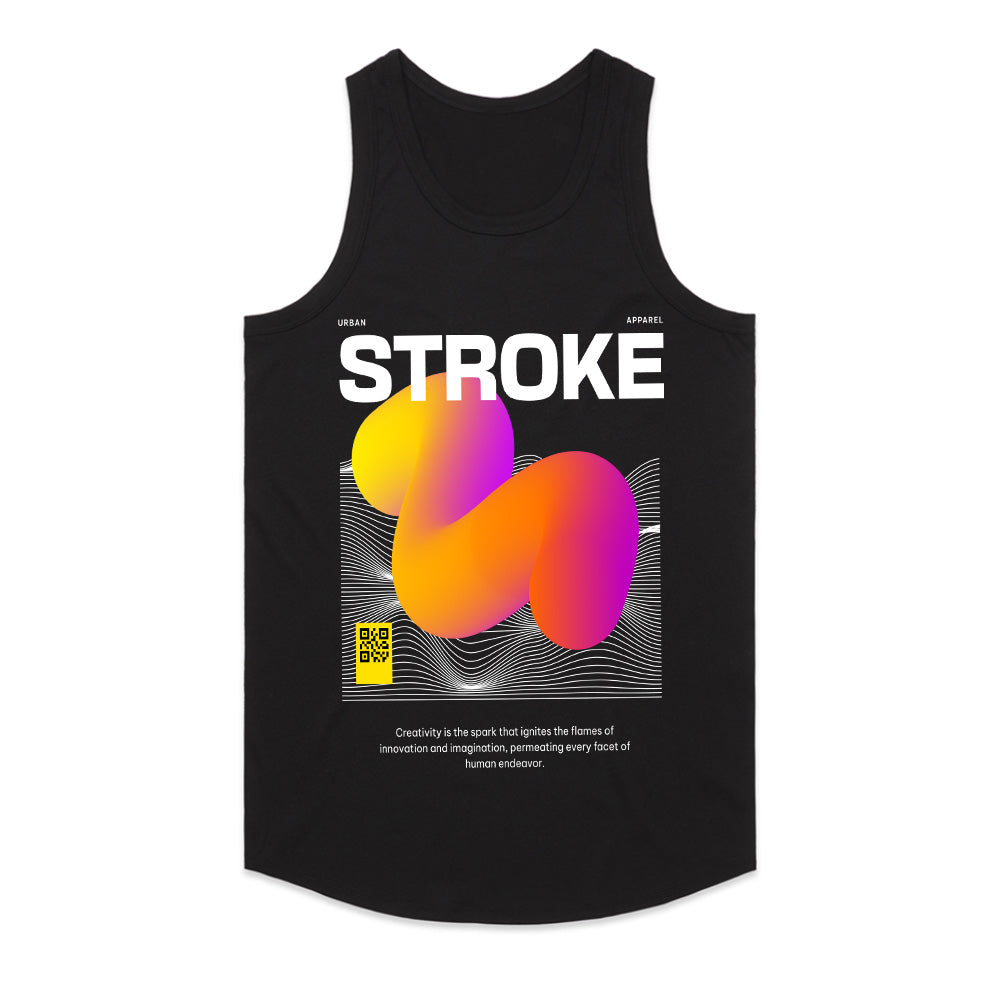 Stroke: Neon Wave Creative Tee