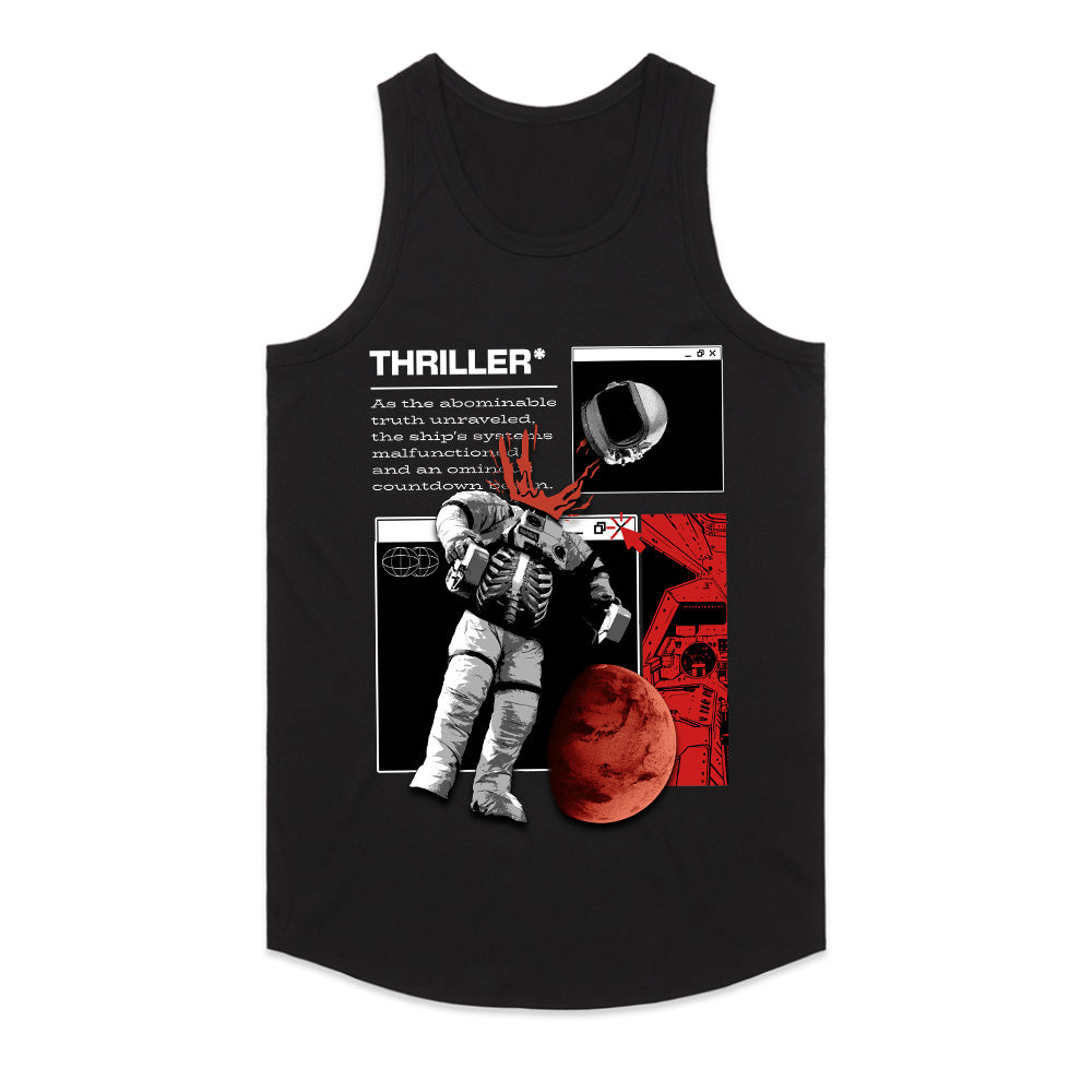 Cosmic Thriller: Astronaut Horror Tee