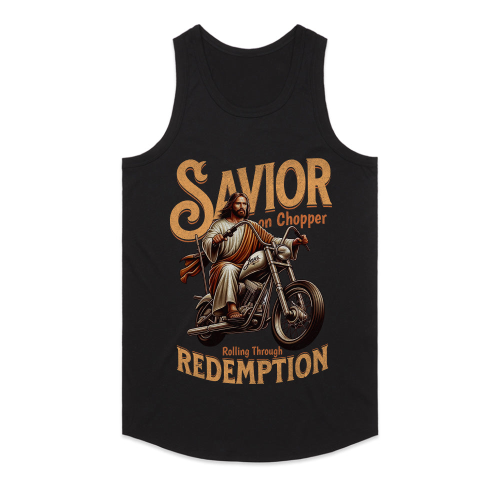 Redemption Rider: Savior on Chopper Graphic Tee