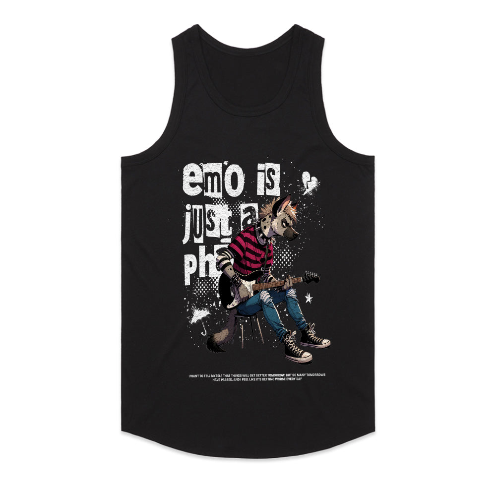 Heartstrings & Howls: Emo Phase Furry Tee