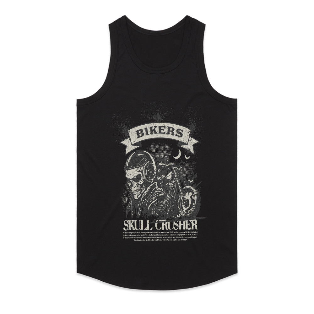 Bikers Skull Crusher T-Shirt – Ride Hard, Fear Nothing